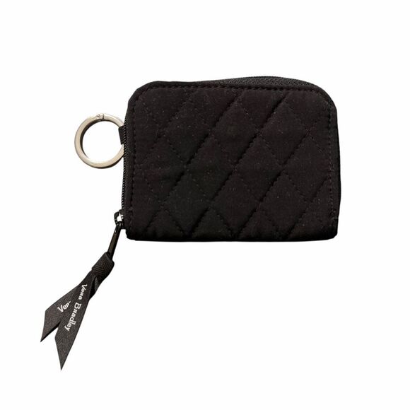 Vera Bradley Black Petite Wallet - Picture 3 of 13